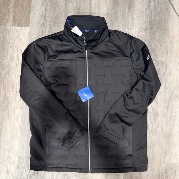 Nautica Other - Nautica Men's Mixed Media Water Resistant Jacket, L